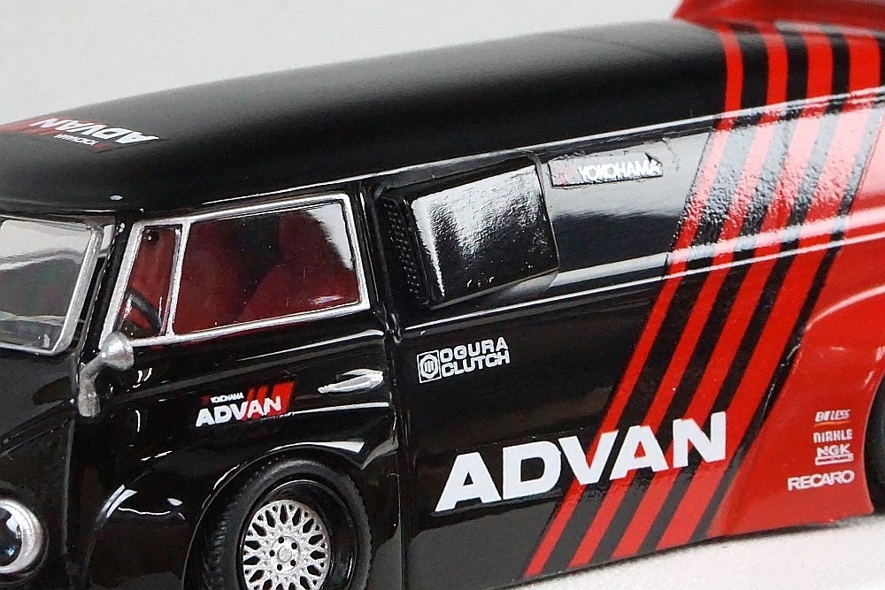 VW Type 1 Drag Bus Advan - Minicars Brasil