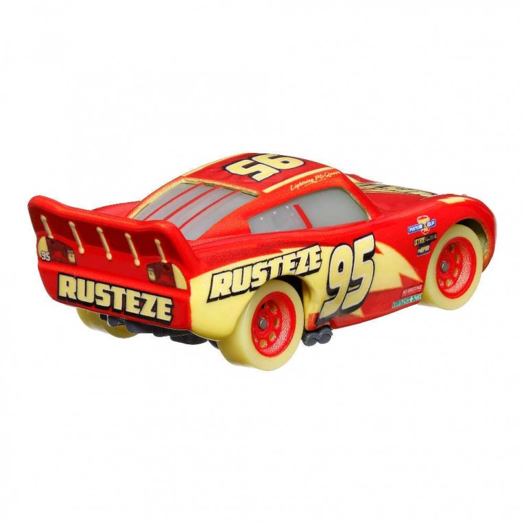 Relâmpago McQueen - Glow Racers -(HPG76) - Minicars Brasil