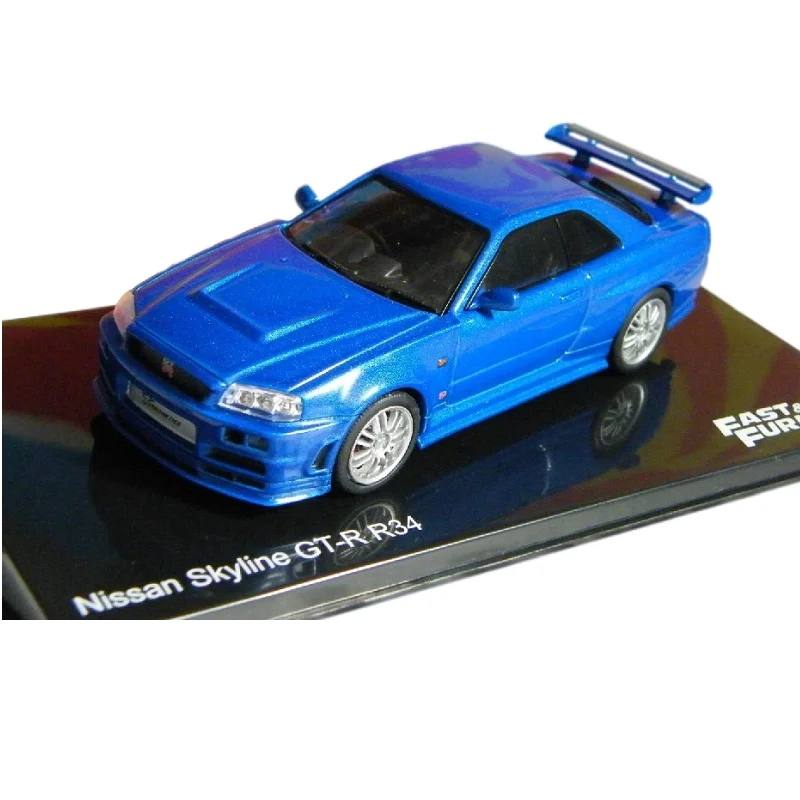 Nissan Skyline GT-R R34 - 1/43 - Velozes e Furiosos - Minicars Brasil