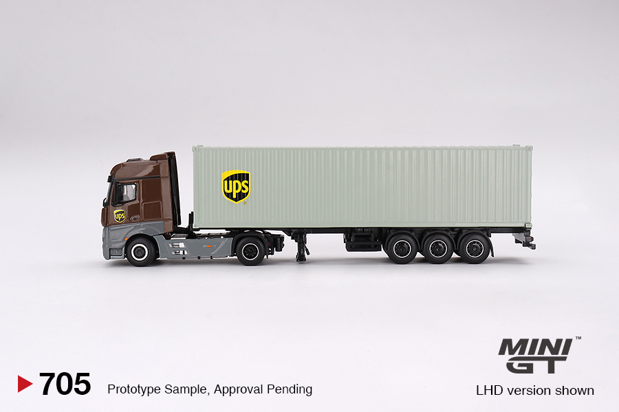 Mercedes-Benz Actros w/ 40 Ft Container 