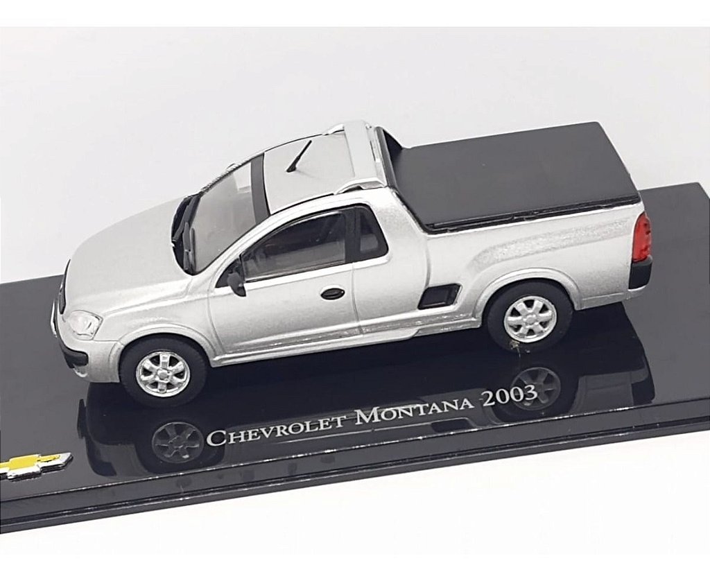 Chevrolet Montana Miniatura Caixinha de Som Funcional (Mini Carro