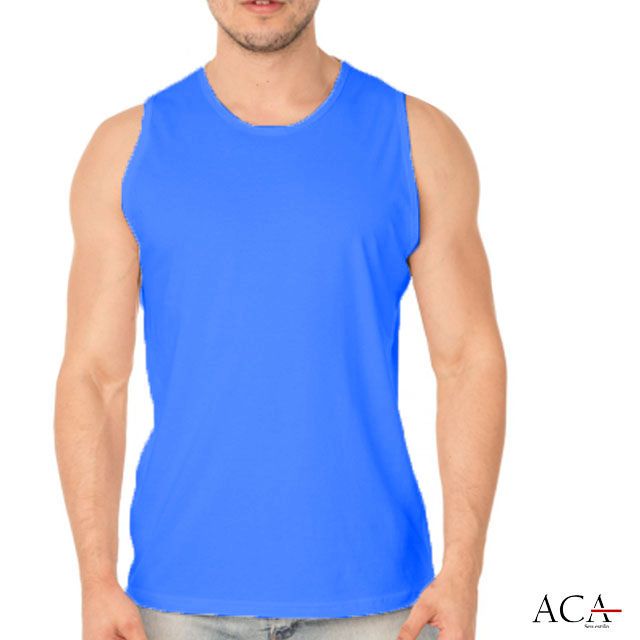 Camiseta Masculina Regata "Machão" Algodão Fio 30.1 Grade Padrão- SALDÃO  ULTIMA PEÇA - ACA - Moda masculina e feminina