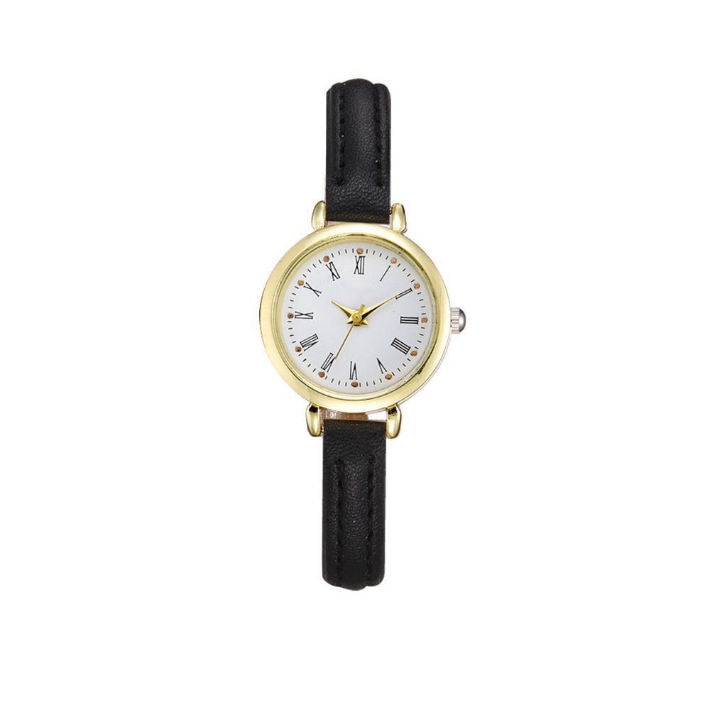 Relógio Feminino Ultrafino Preto e Dourado Design Pulseira Aço - Horyums - Relógio  Feminino - Magazine Luiza