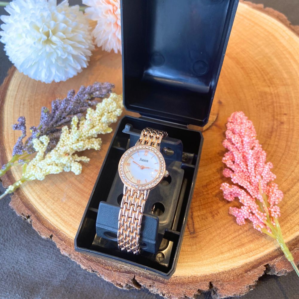 Relógio Feminino Dourado com Pulseira De Couro e Bracelete Strass -  pendulari, Óculos Esportivos, Relógios e Acessórios - Envio em 24h, Produtos Originais