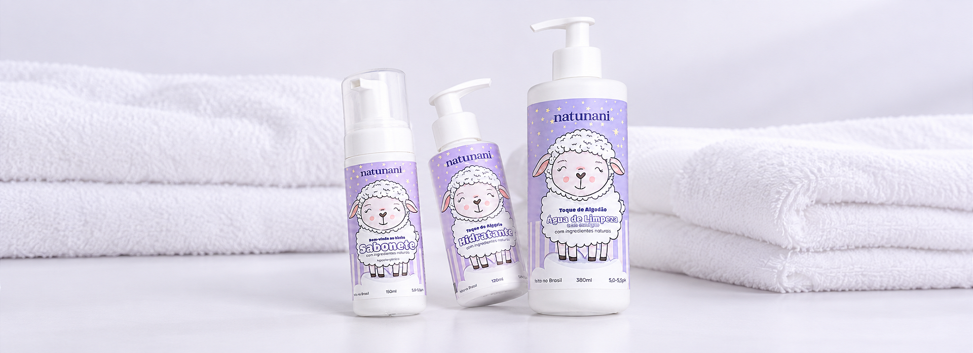 kit recém-nascido com produtos essenciais para os primeiros dias do bebê