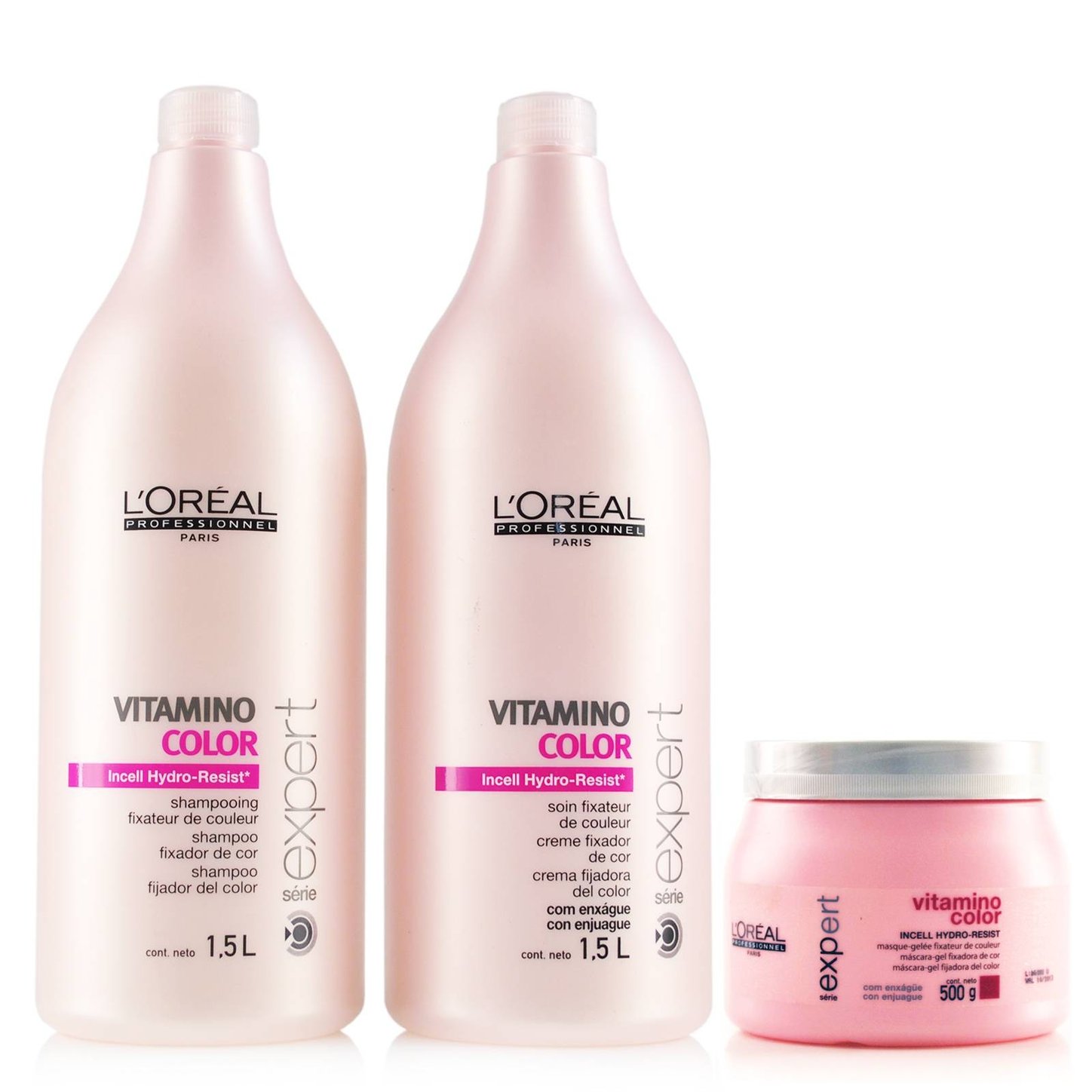 Kit L'Oreal Professionnel Vitamino Color - 1,5L (3 produtos)