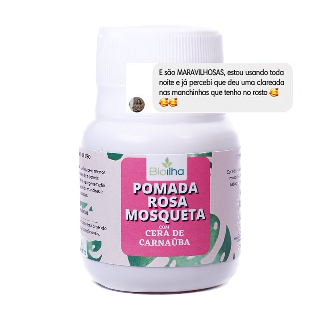 Creme Clareador íntimo de Axilas e Virilhas + Pomada de Rosa Mosqueta -  Bioilha