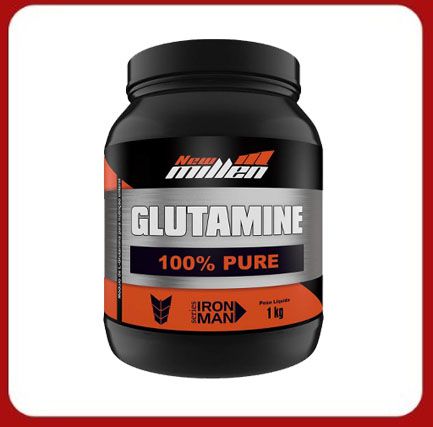 Glutamina 100% Pura 1000g New Millen - IMPÉRIO NUTRI SUPLEMENTOS