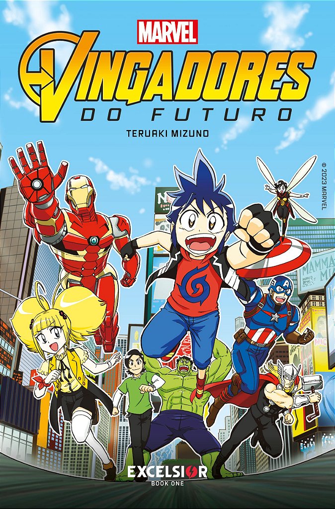 O primeiro Mangá dos Vingadores da Marvel - Excelsior