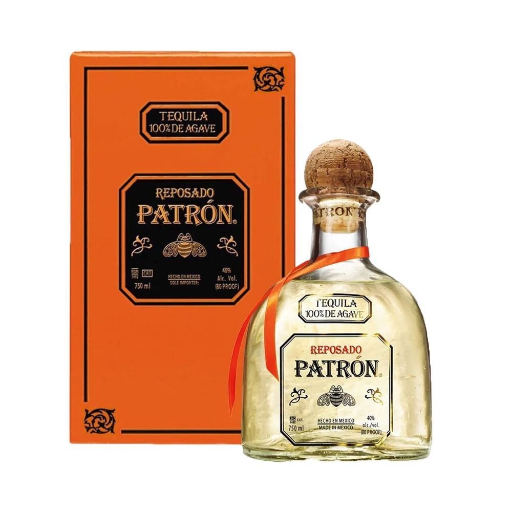 Tequila Patrón Reposado 750ml - Família Scopel Delivery