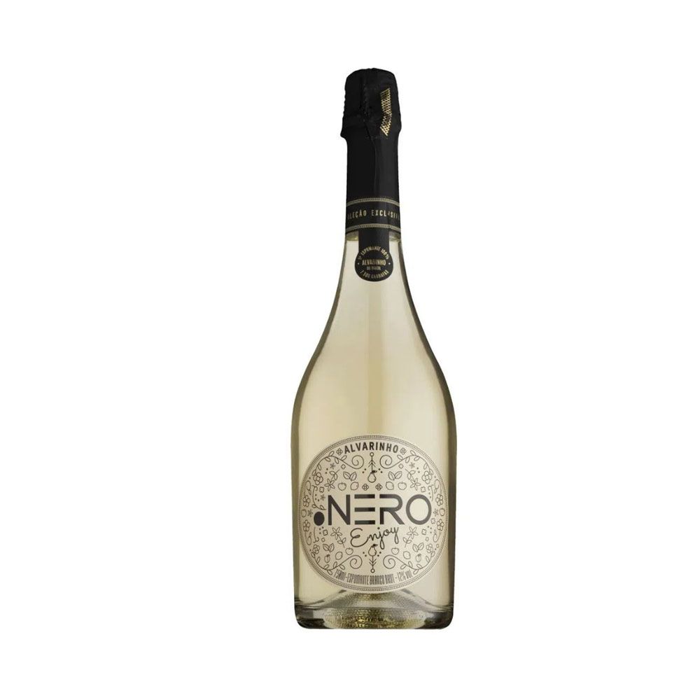 Espumante Ponto Nero Enjoy Alvarinho Brut 750ml - Família Scopel