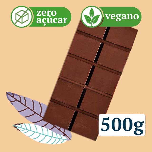 Chocolate ページ 10/05 Barra 500g Chocolate 50% Cacau ao Leite de Aveia adoçado com
