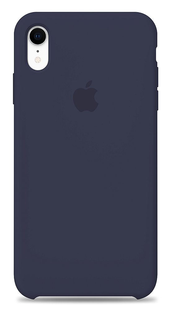 Case Aveludada Iphone Xr Azul Bebê