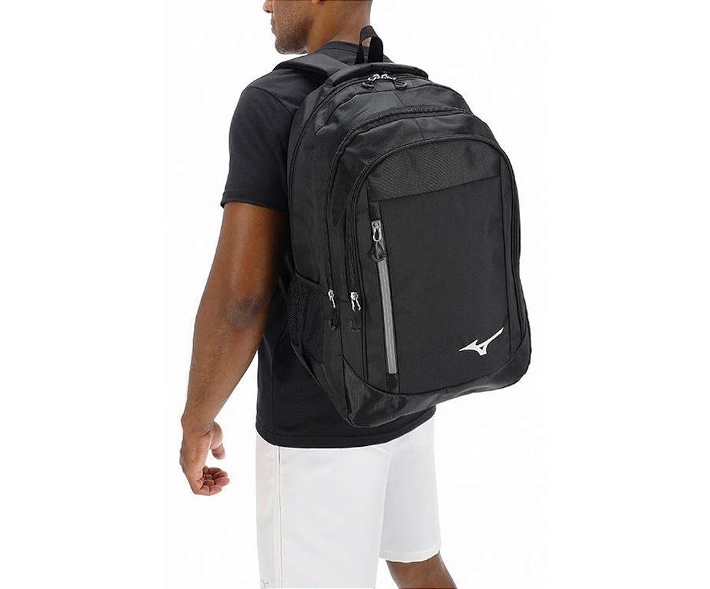 MOCHILA MIZUNO CORE PRETA - NELSPORTS