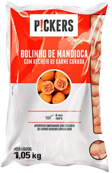 Bolinho frito de carne - Carnes Nelore