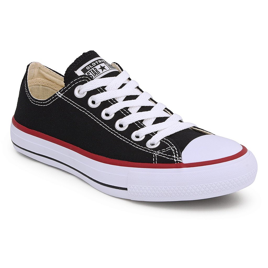 Tênis All Star Converse Feminino Meia Calce Fácil Preto