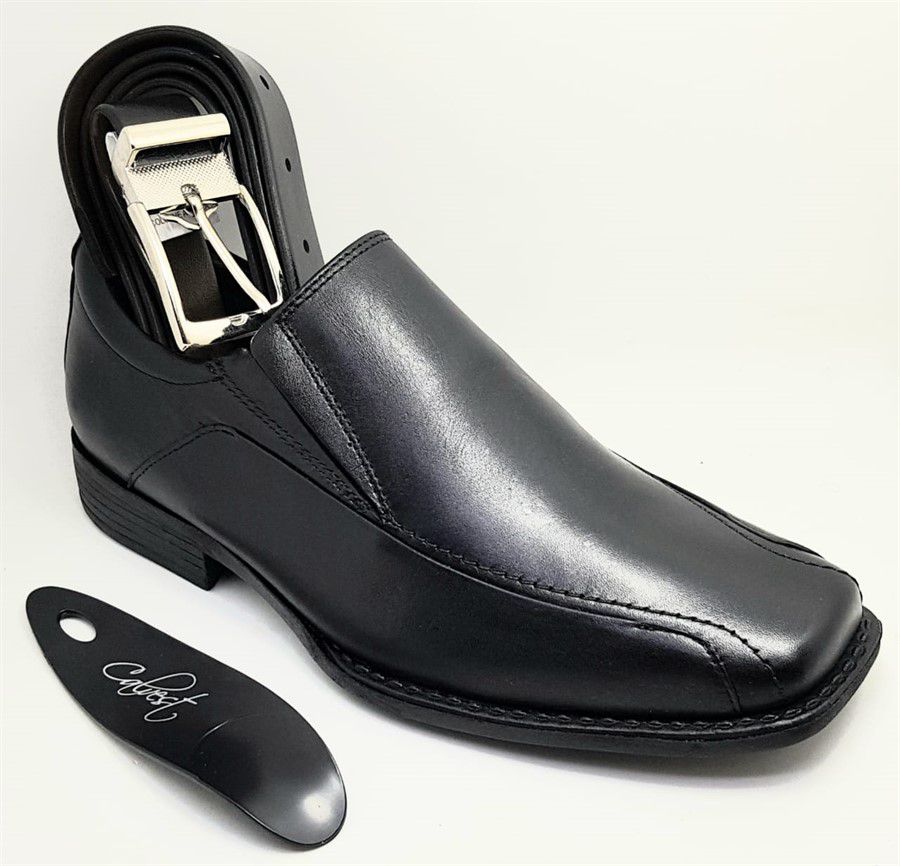 SAPATO SOCIAL MASCULINO COURO CALVEST 1700D442 KIT - Chik Calçados