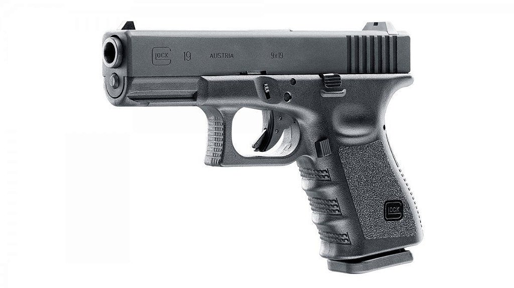 トイガン Glock19 Gen3 Pistola Airsoft Glock G19 Gen.3 VFC/Umarex GBB 6mm - E&G Comércio