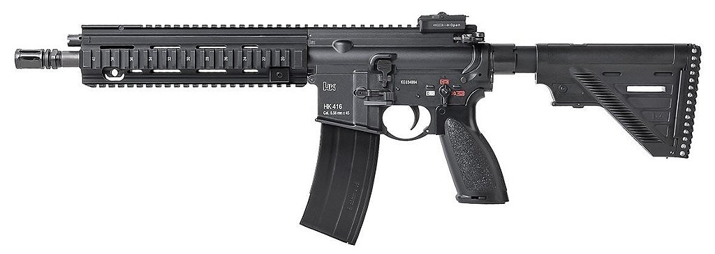 Rifle Airsoft HK416 A5 Gen.3 VFC/Umarex VF2 Black GBBR 6mm - E&G