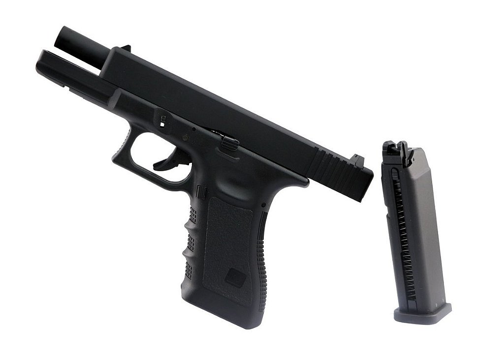 Glock 17 KP-17 KJ Works - Pistola airsoft GBB CO2