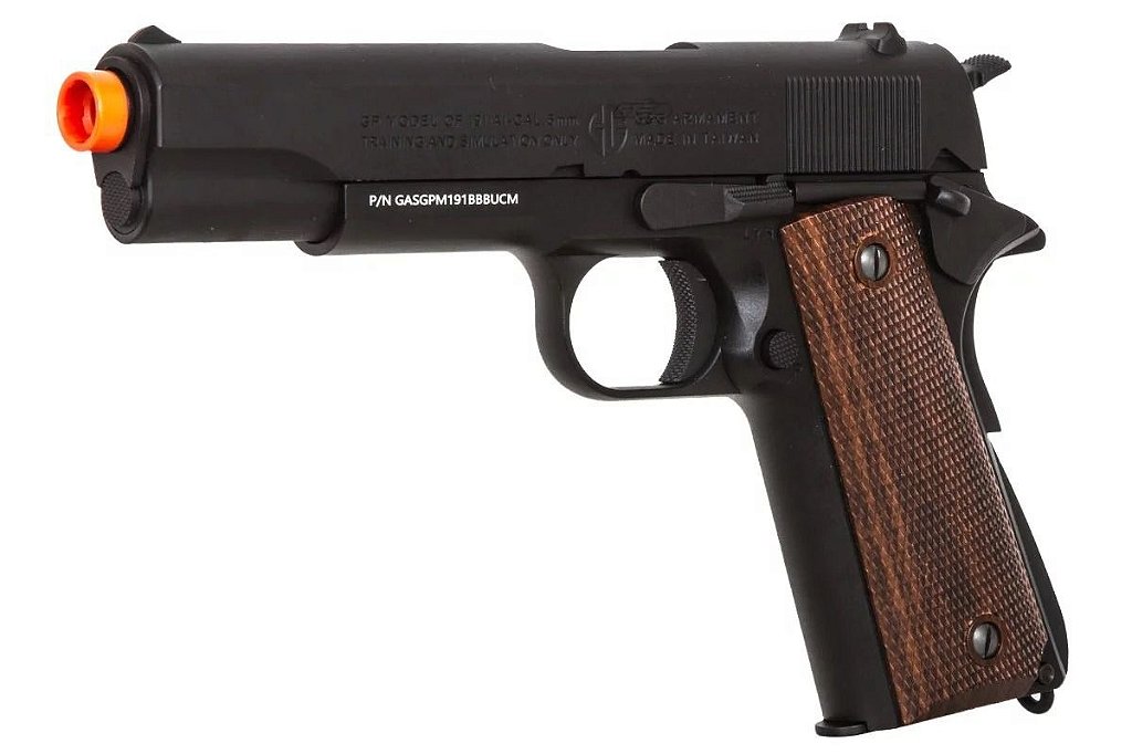 Pistola Airsoft Colt 1911 Gmp1911 G&g Full Metal 6mm Maletin