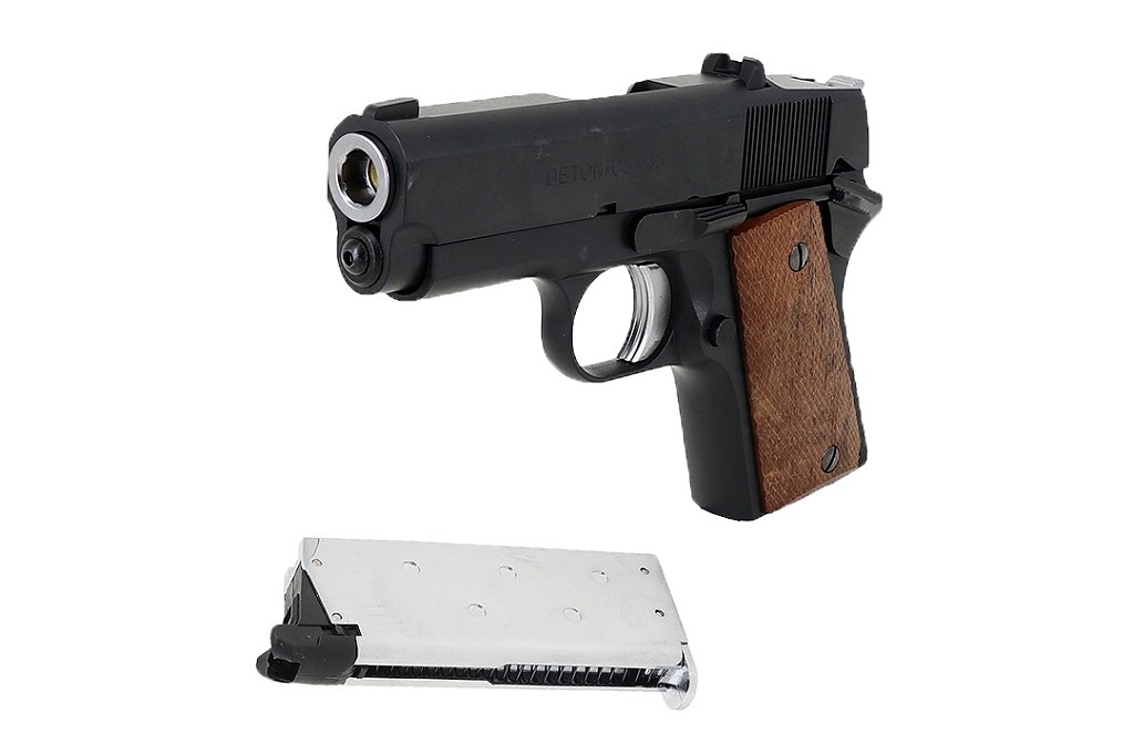 Pistola Airsoft Detonics .45 Combat Master Black Tokyo Marui GBB