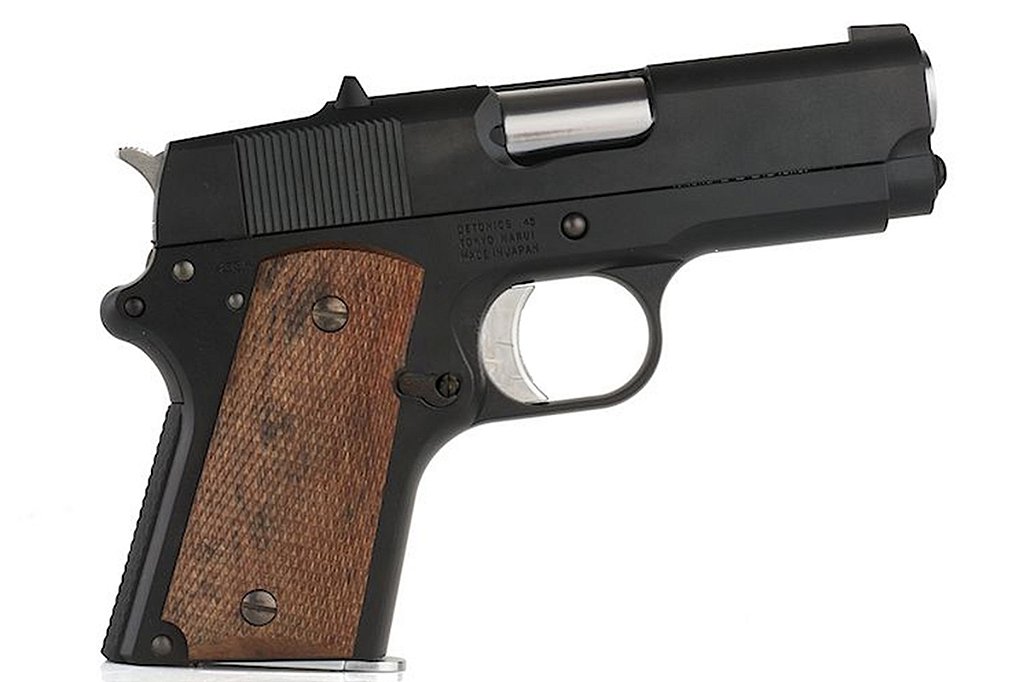 DETONICS .45 COMBAT MASTER ガスガン ブラック Pistola Airsoft Detonics .45 Combat Master Black Tokyo Marui GBB