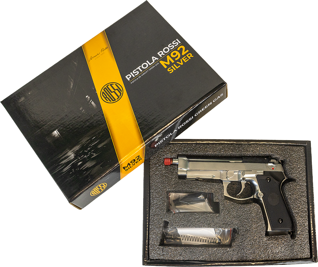 BERETTA M92S エアソフトガン Pistola de Airsoft GBB Beretta M92 Savage Green Gas Blowback - TAG
