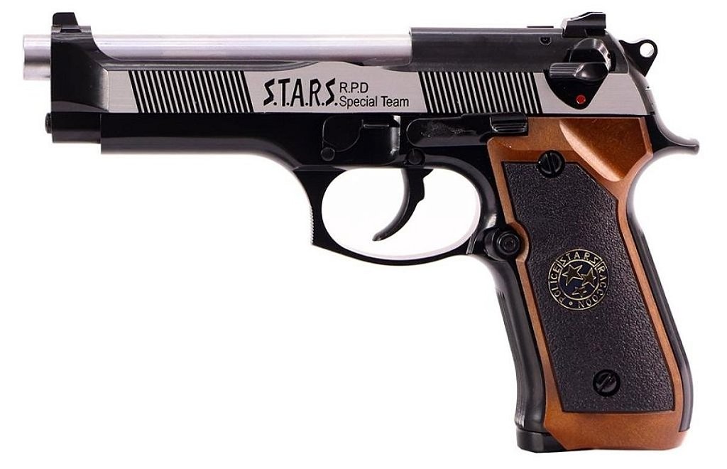 Pistola Airsoft M92 WE BioHazard Dual Tone Gen. 2 GBB 6mm - Full