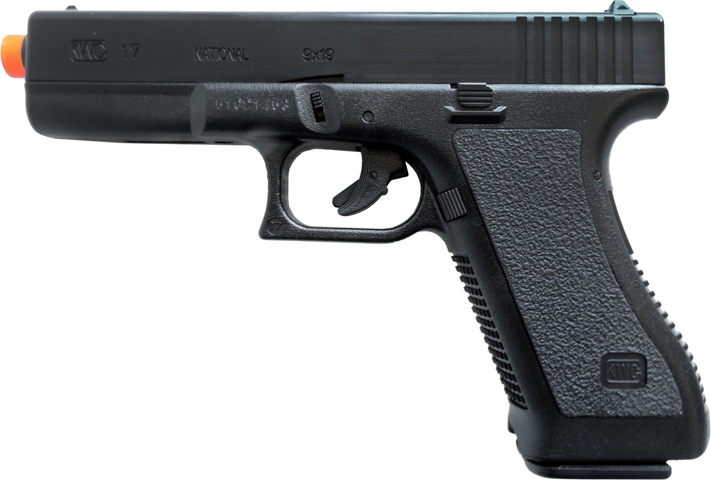 Pistola Airsoft Glock K17 KWC Spring 6mm - E&G Comércio - Airsoft