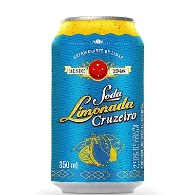 Soda limonada Cruzeiro 350ml