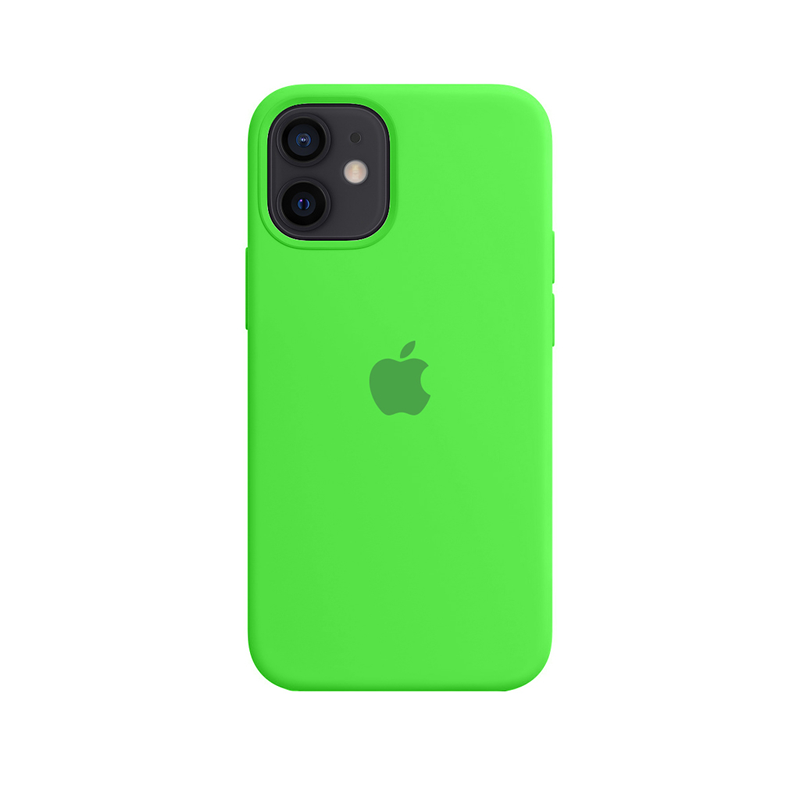 Comprar Case Capinha Verde Neon para iPhone 12 Mini de Silicone - MNONYBDAN  - Loja do iPhone - Loja de iPhone