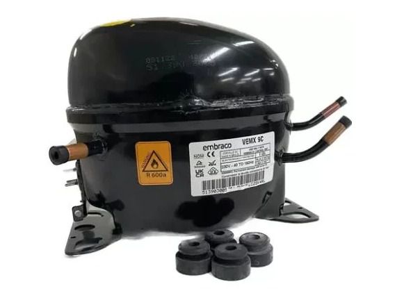 Compressor 1/5 R600 Inverter Vemx9C Embraco Bivolt - W10441742