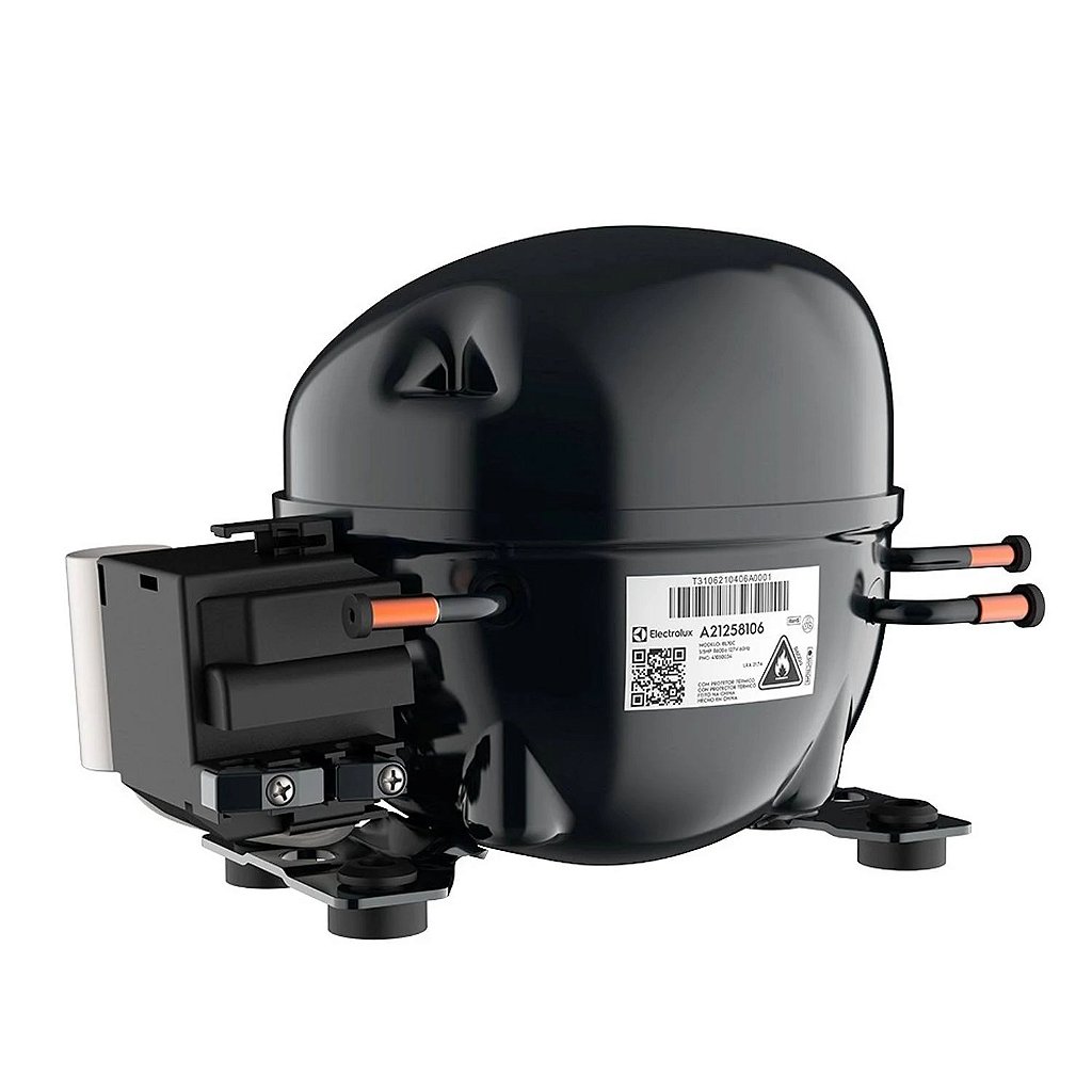 Compressor 1/5HP R600A 127V El70c Electrolux - A21258106 - Gela