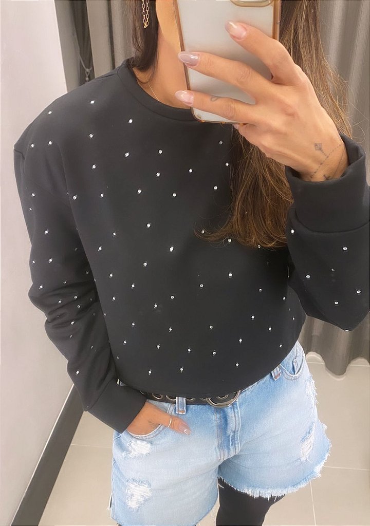 Blusa moletom cheap diamond