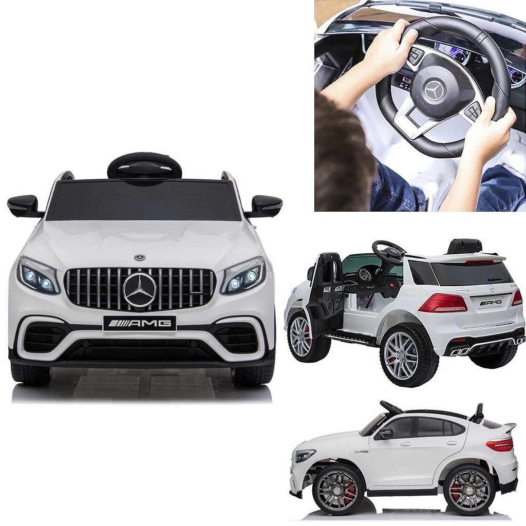 Carro Eletrico Bandeirante Mercedes GLC 12V Controle Remoto - Maçã