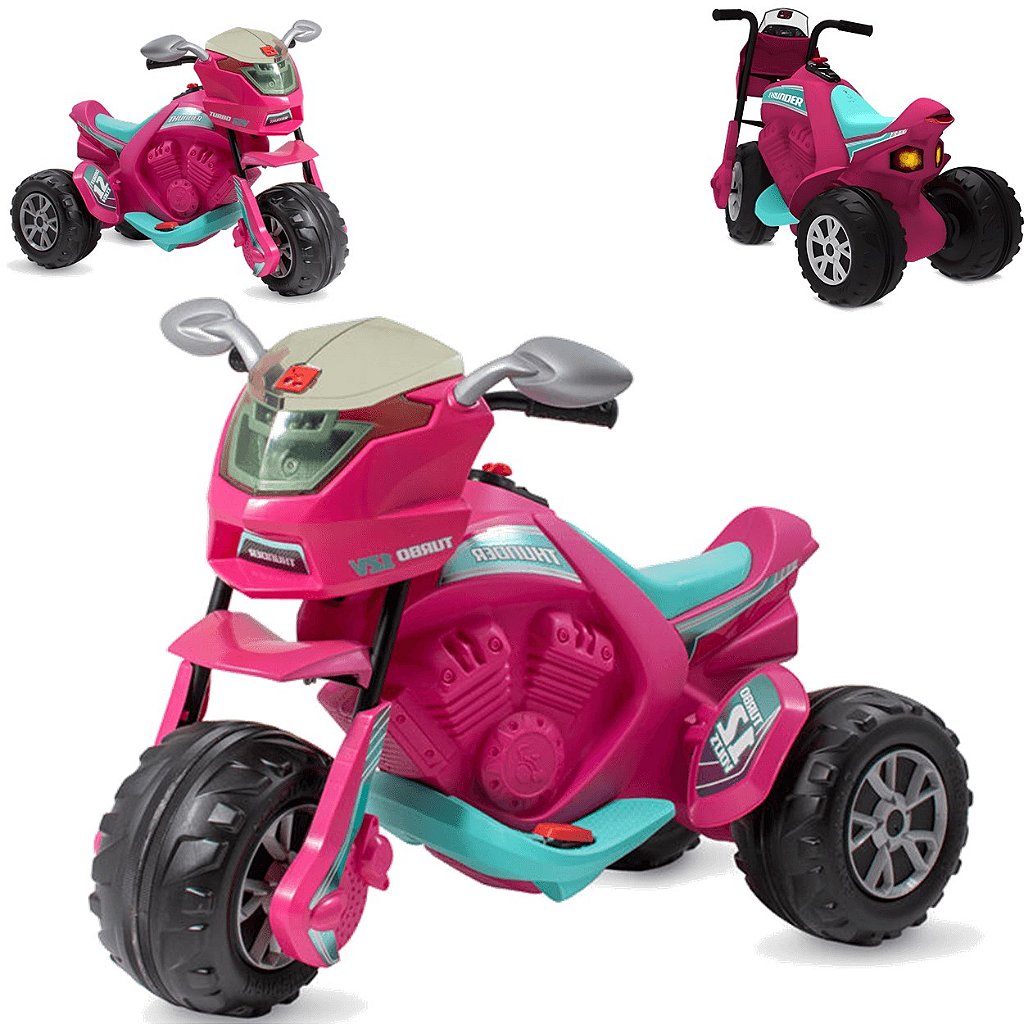 Moto eletrica infantil feminina