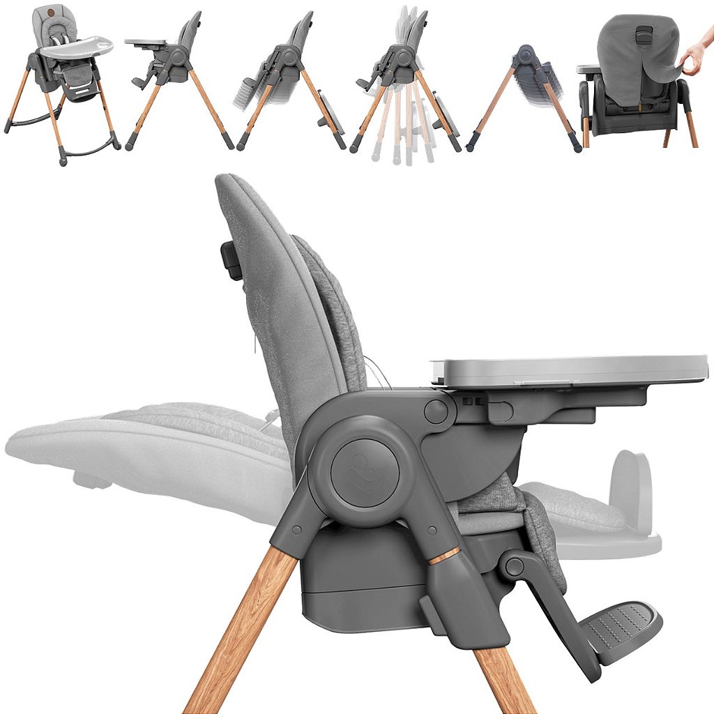 Cadeira de Refeição Maxi-Cosi Minla Essential – Graphite