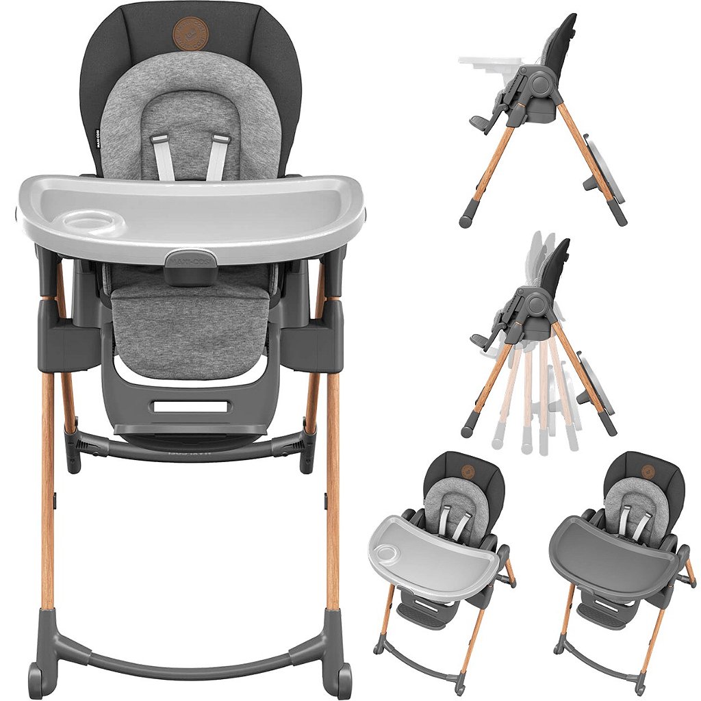Cadeira de Alimentação Minla Essential Graphite (0-30kg) - Maxi-Cosi -  bebefacilMobile