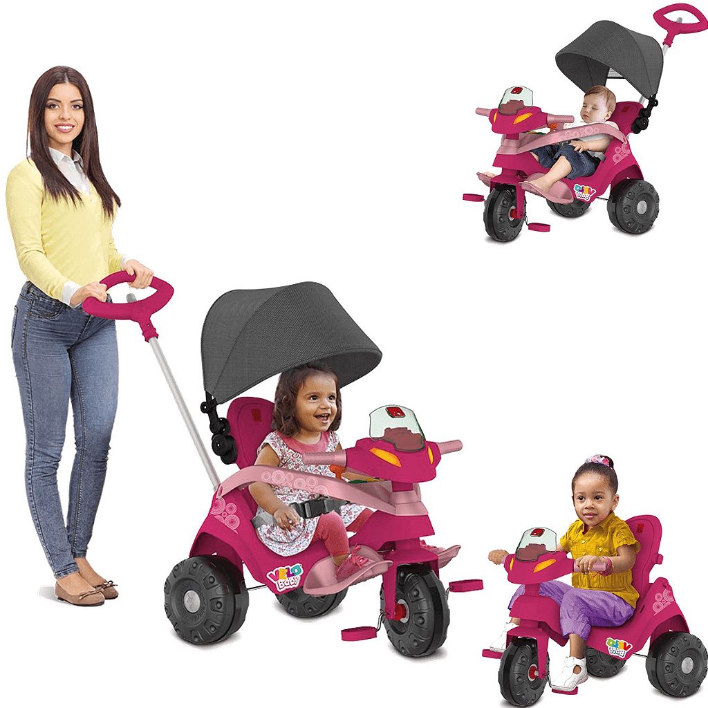 Triciclo Velobaby Passeio Pedal 358 Bandeirante 