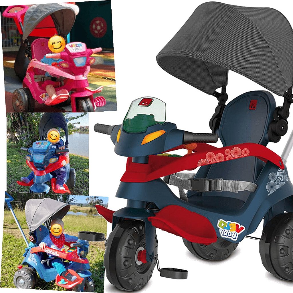 Motoca Infantil Velobaby  Andador Infantil Bandeirante Usado