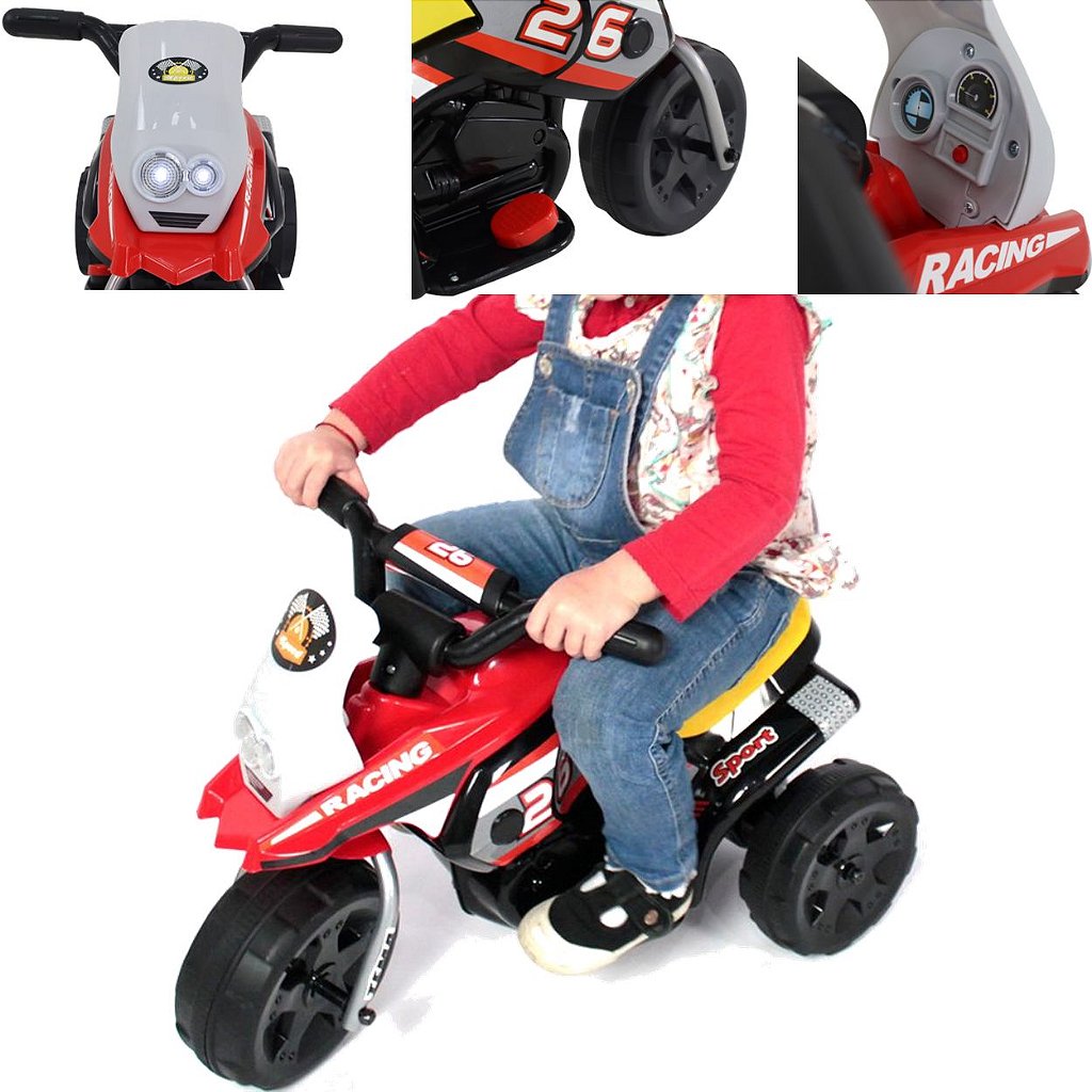 TRICICLO MOTOCA INFANTIL FOX RACER