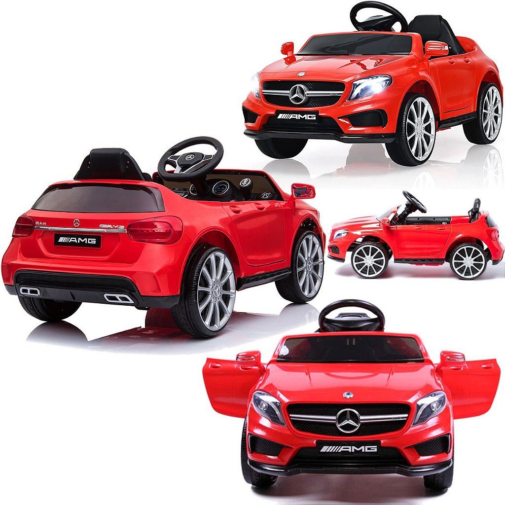 Mercedes Carro Infantil Elétrico Com Controle Remoto Gla Amg