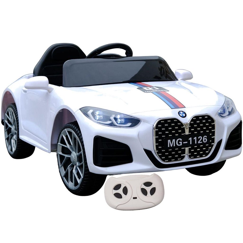 Mini Carro Eletrico Infantil 12v Com Controle Remoto