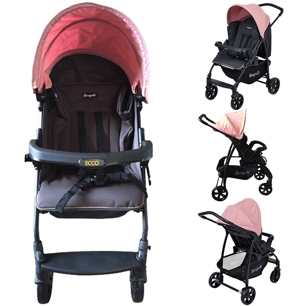 Carrinho de bebe burigotto ecco best sale com ninho