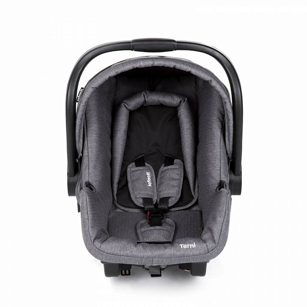 Carrinho De Bebe Bebe Conforto E Base Isofix Infanti Epic Lite Grey Classic Maca Verde Baby