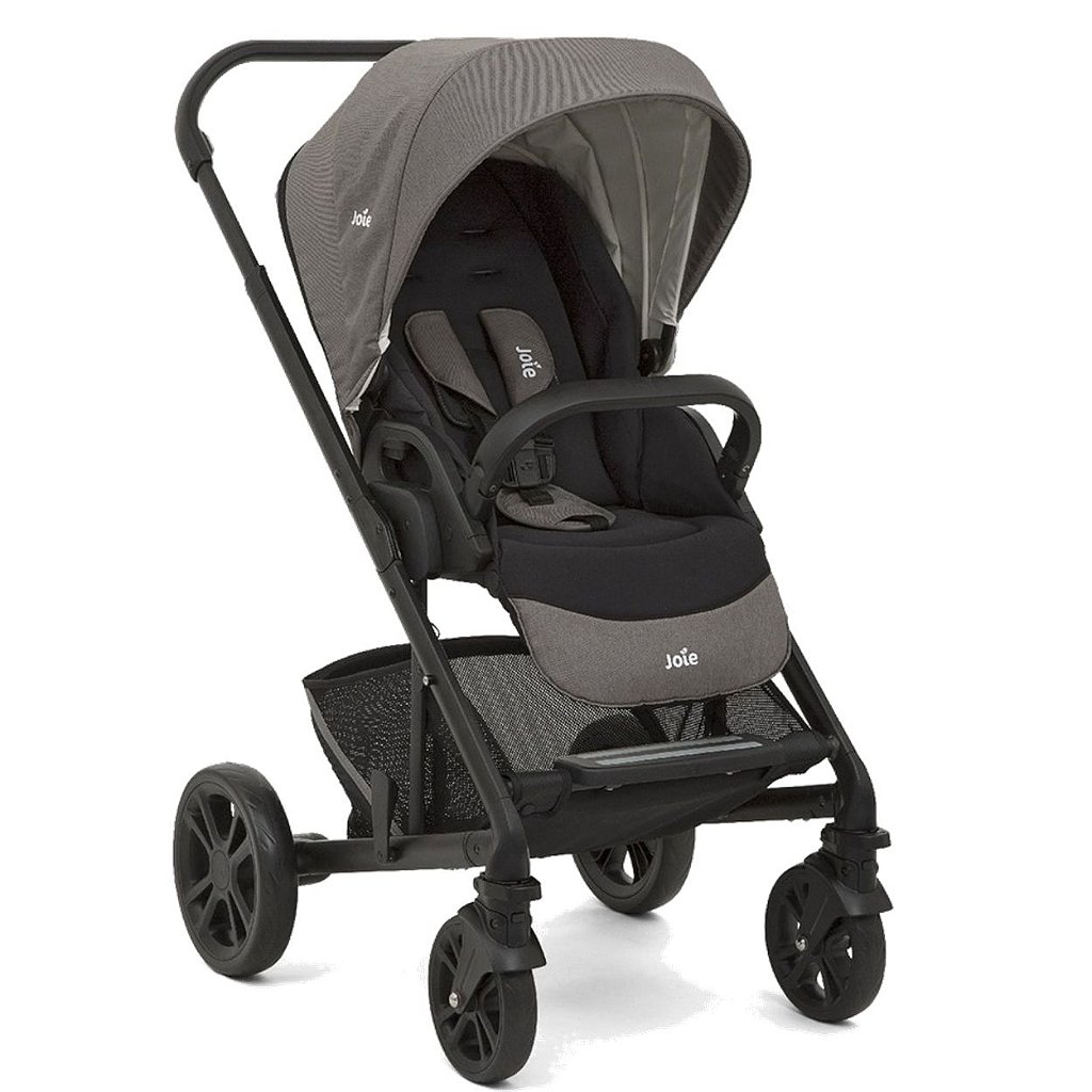 Carrinho de Bebe Passeio Joie Aeria com Bebe Conforto Carbon - Maçã Verde  Baby