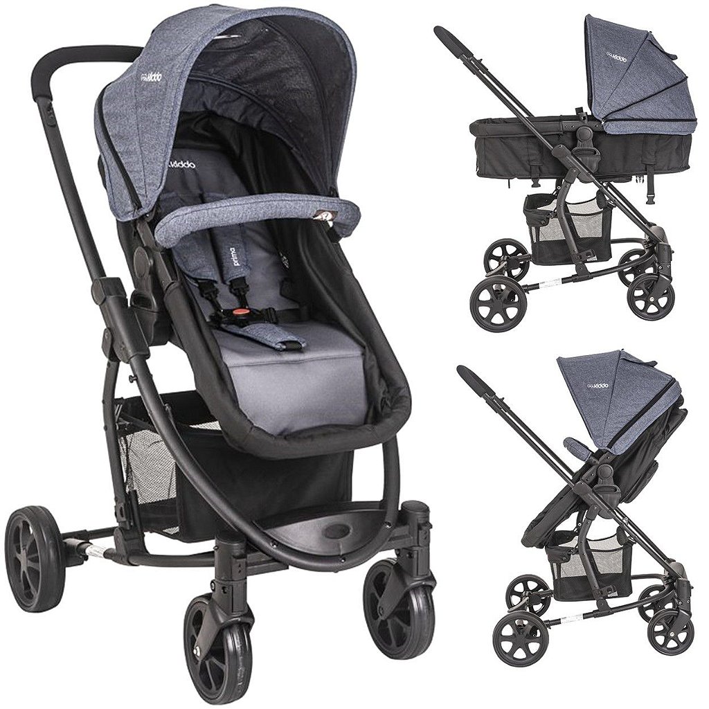 carrinho de bebê Trek | travel system berço, passeio e moisés. - Kiddo  Brasil