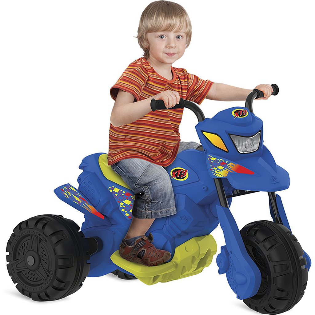 Moto Elétrica Infantil BanMoto Azul