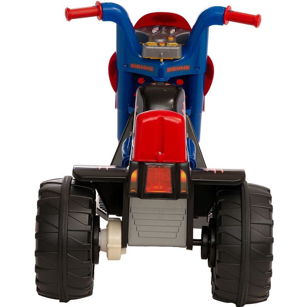 Mini Moto Elétrica Infantil GP Raptor Super Girl - 2 Marchas 6V - Rosa